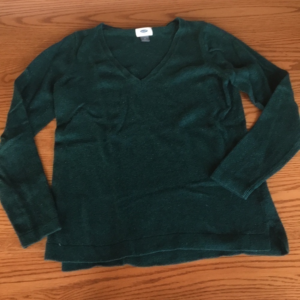 Old navy Green glitter sweater